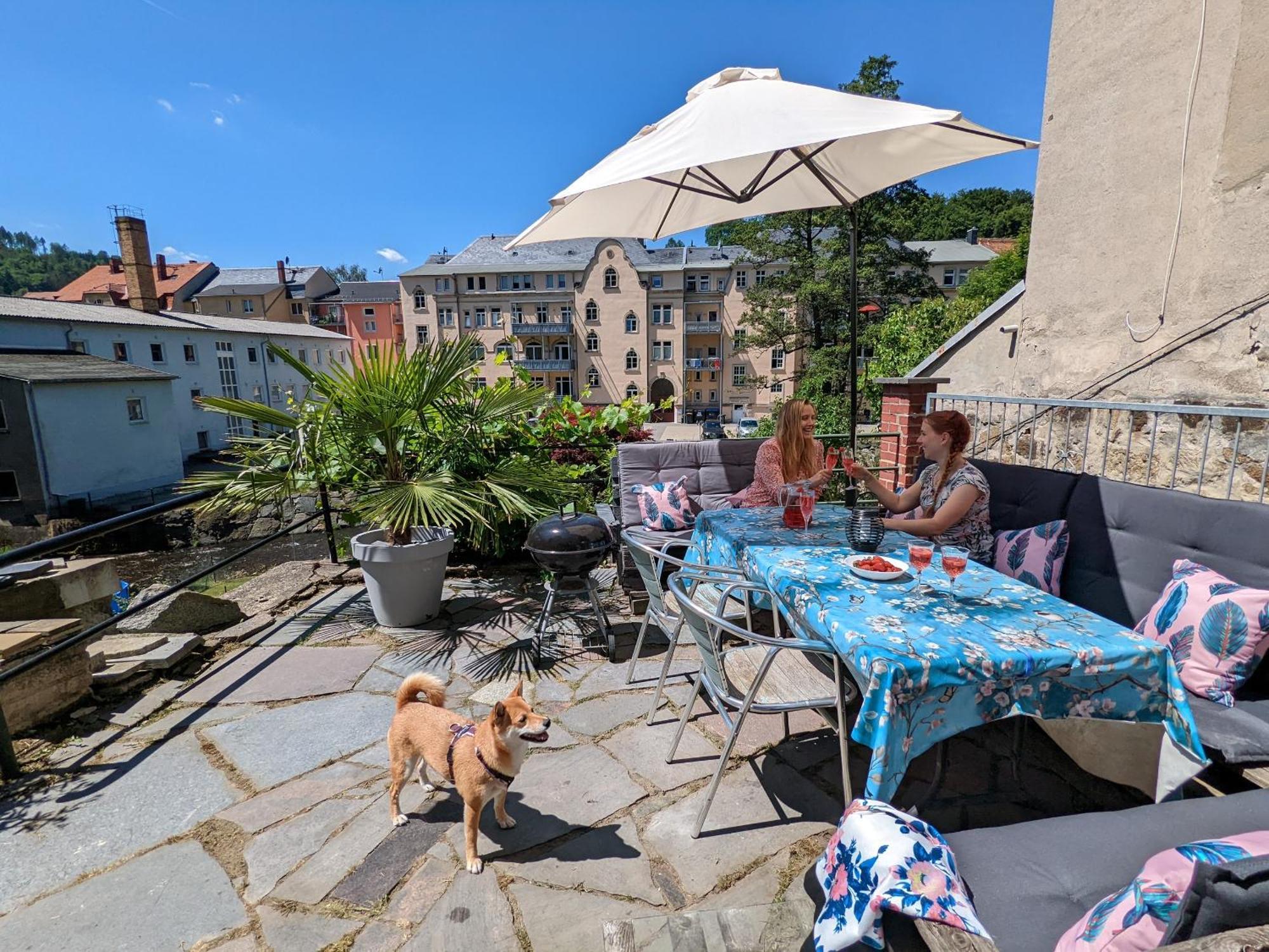 F2 - Urlaubsmagie Sauna, Whirlpool, Pool & Garten ゼーブニッツ エクステリア 写真