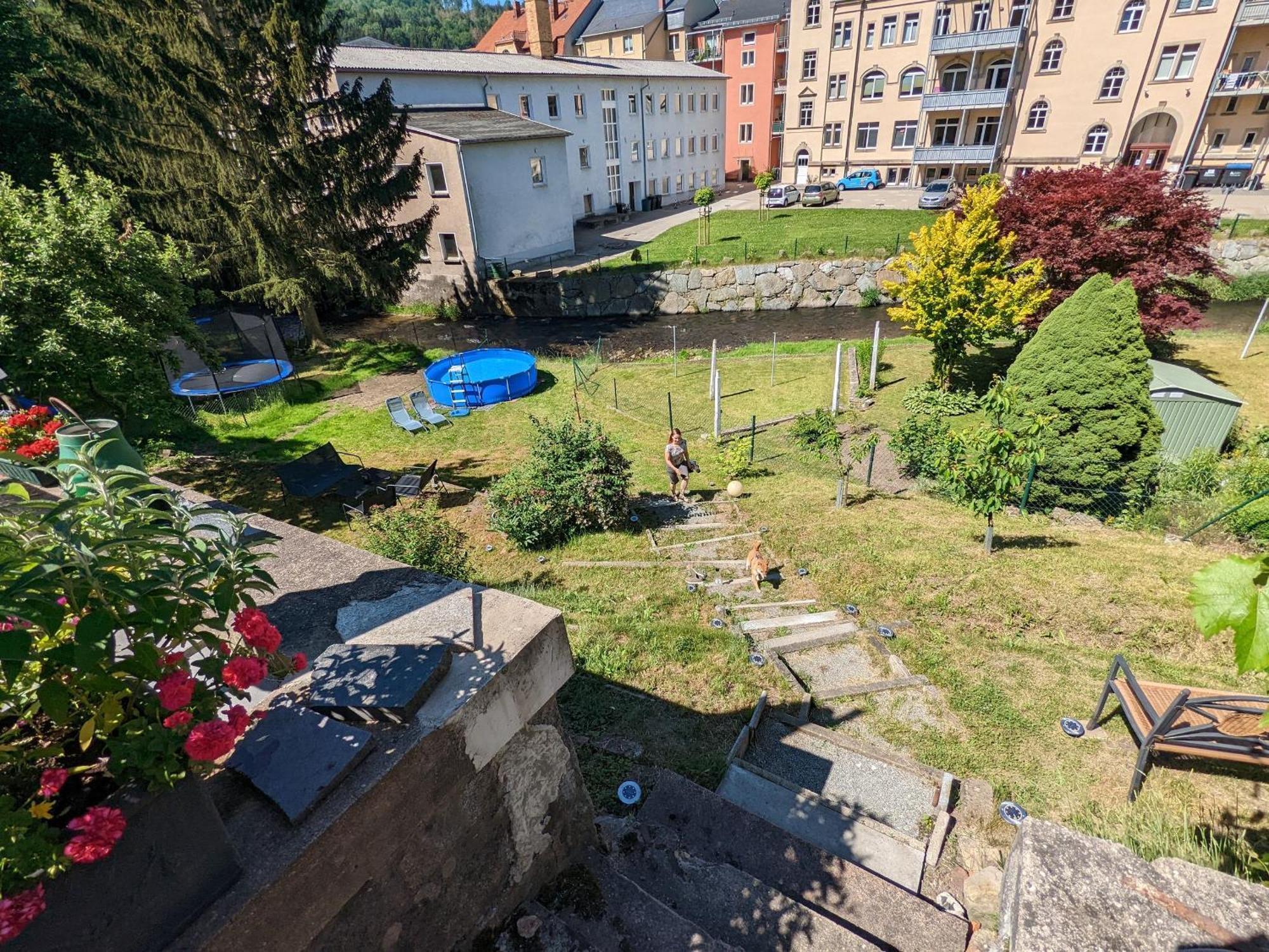 F2 - Urlaubsmagie Sauna, Whirlpool, Pool & Garten ゼーブニッツ エクステリア 写真